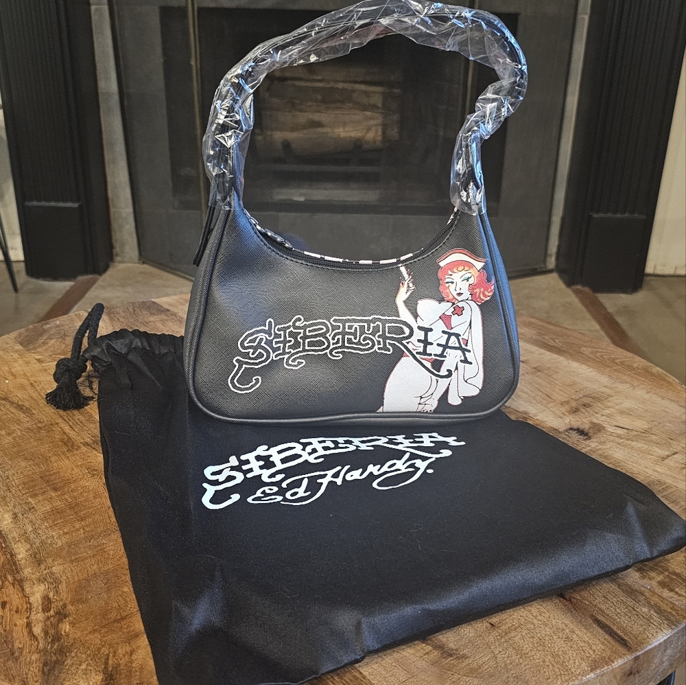 Sold Ed Hardy Siberia Hills limited edition nurse bag Purse
